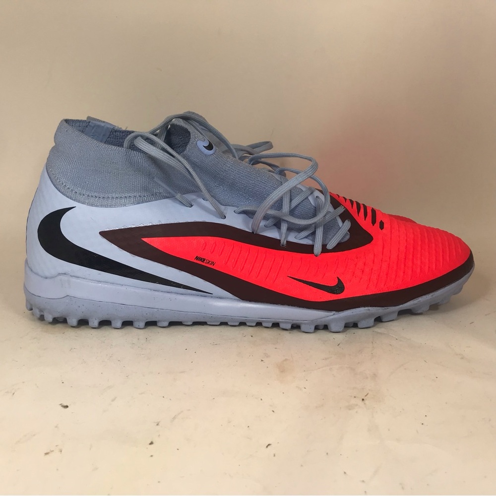 Nike Phantom 6 High Academy TF Turf Soccer Shoes HQ2277-400 Royal Tint Size 12